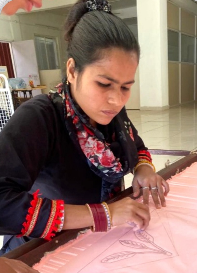 Afroz Jahan - Zari-Zardozi Embroidery
